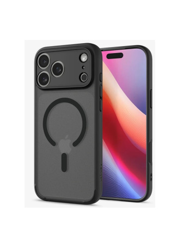 Оригинален кейс Spigen Ultra Hybrid Magsafe, За iPhone 17 Pro (6.3), Черен