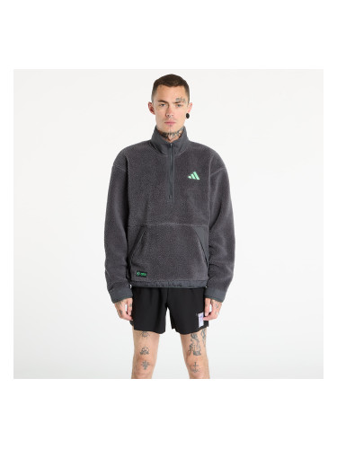 Суитшърт adidas Mercedes - AMG Petronas Formula One Team Premium Sweat Half-Zip Fleece Dgh Solid Grey L