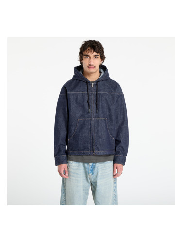 Яке Calvin Klein Jeans Denim Zip Front Hood Jacket Blue L