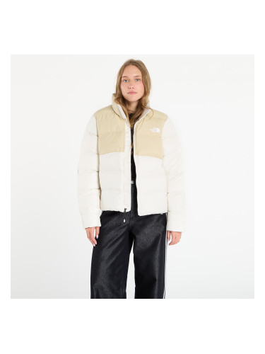 Пухено яке The North Face W Saikuru Jacket Gravel/ White Dune XL