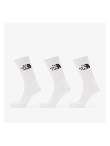 The North Face Everyday Standard Crew Sock 3-Pack TNF White L