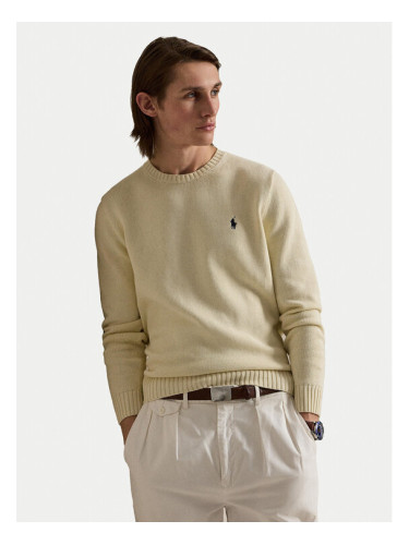 Polo Ralph Lauren Пуловер 710810846035 Екрю Regular Fit