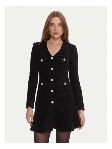 Marciano Guess Коктейлна рокля 5BGK36 7394A Черен Regular Fit