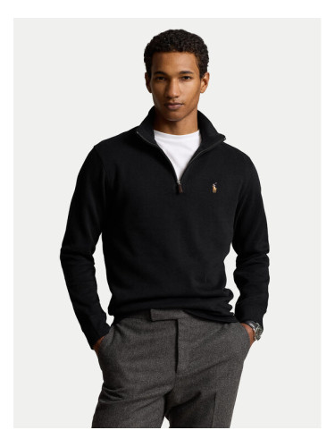 Polo Ralph Lauren Суитшърт Lsl 710671929001 Черен Regular Fit