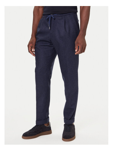 Paul&Shark Текстилни панталони 15314077 Тъмносин Regular Fit