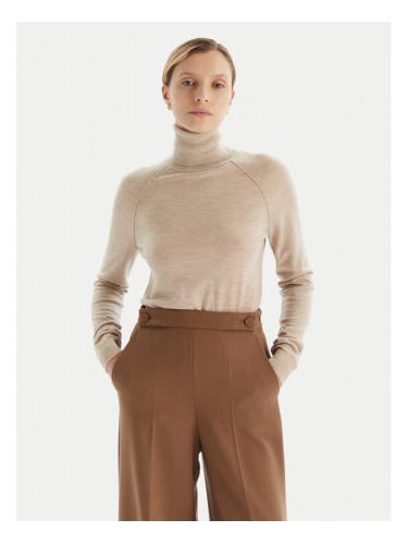 BOSS Поло Frizani 50548298 Бежов Slim Fit