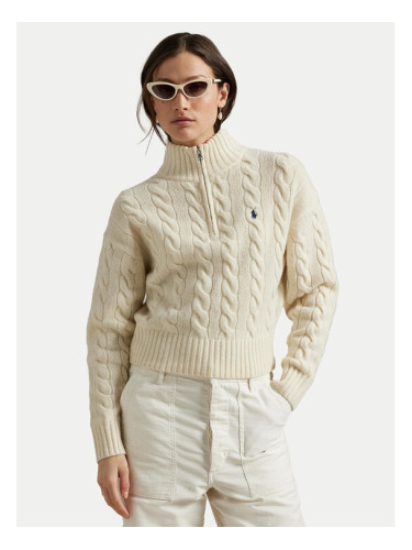 Polo Ralph Lauren Пуловер 211972130003 Екрю Relaxed Fit