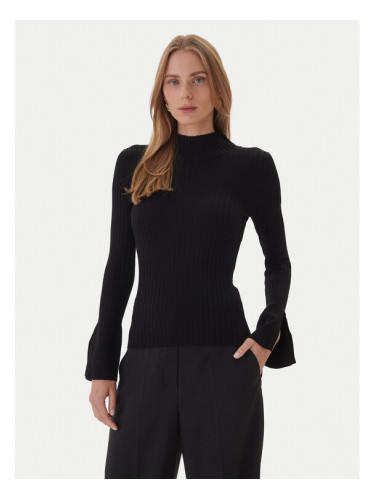 KAOS Поло RI1NT052 0001 Черен Regular Fit