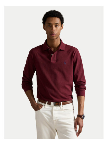 Polo Ralph Lauren Тениска с яка и копчета 710681126076 Червен Slim Fit