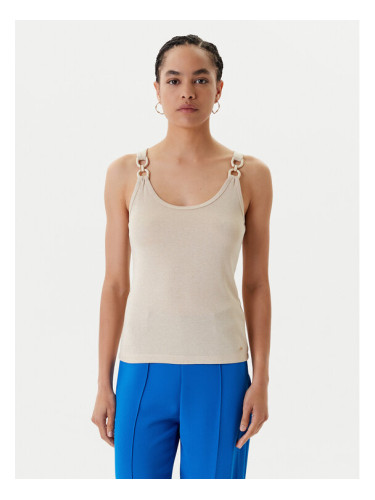 Morgan топ 251-DIDONI Бежов Slim Fit