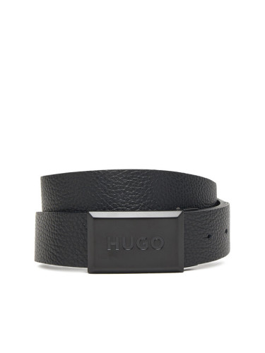 HUGO Мъжки колан 50555040 Черен
