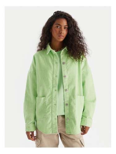 Roxy Риза Kick Back Washed Cord ERJWT03697 Зелен Regular Fit