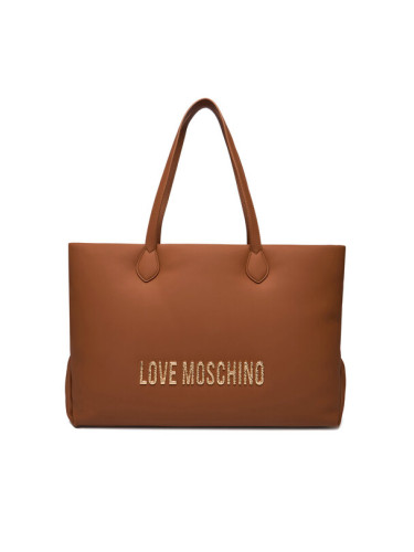 LOVE MOSCHINO Дамска чанта JC4395PP0NKD020A Кафяв