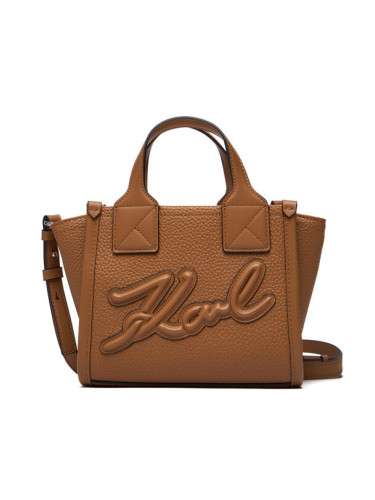 KARL LAGERFELD Дамска чанта A3W30028 Кафяв