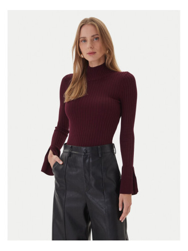 KAOS Поло RI1NT052 4005 Бордо Regular Fit