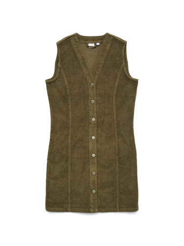 Vero Moda Ежедневна рокля Eden 10333959 Зелен Regular Fit