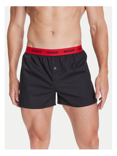 HUGO Комплект 3 чифта боксерки 50532565 Черен