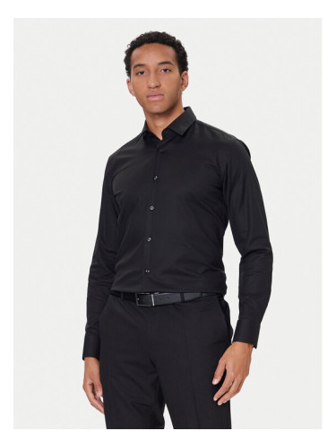 BOSS Риза H-Hank 50490934 Черен Slim Fit