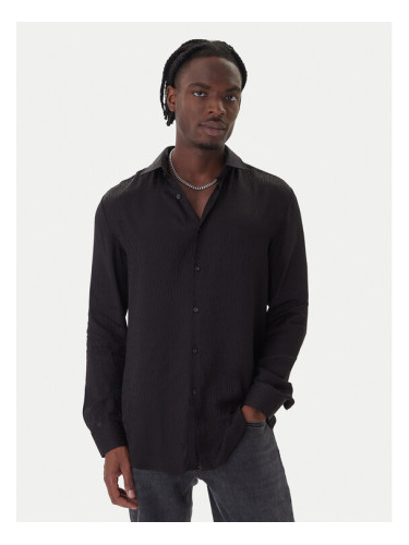 HUGO Риза Kenno 50550513 Черен Slim Fit