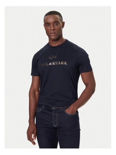 Paul&Shark Тишърт 99311007 Тъмносин Regular Fit
