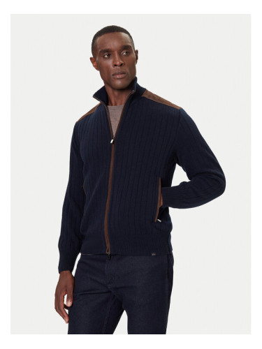 Paul&Shark Кардиган 15311210 Тъмносин Regular Fit