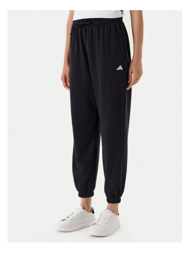 adidas Долнище анцуг Essentials Small Logo JD7999 Черен Loose Fit