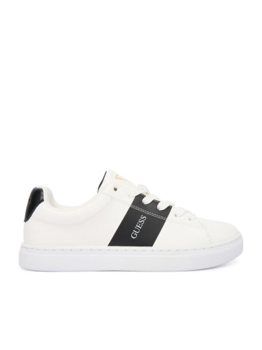 Guess Сникърси L5BZ07 WO120 Бял