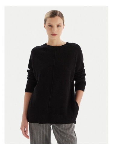 KAOS Пуловер RI1KT003 Черен Regular Fit