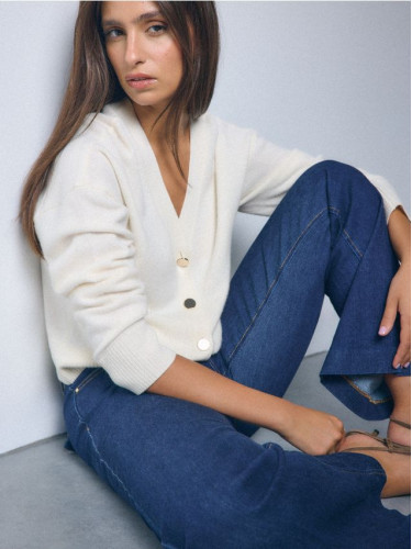 Mohito - Жилетка - кремaво