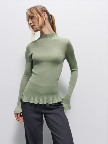 Mohito - Пуловер с пеплум - зелено