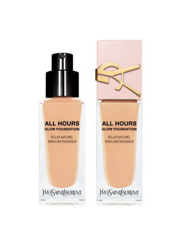 YVES SAINT LAURENT All Hours Glow Foundation Фон дьо тен флуид  25ml
