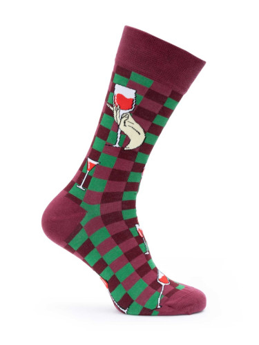 BRILLE | Чорапи Crazy X1, кафяв