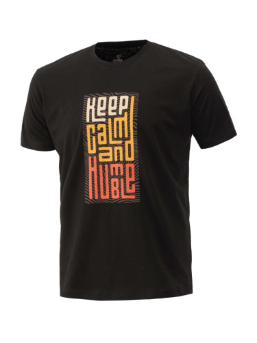 BRILLE | Тениска Keep Calm, черен