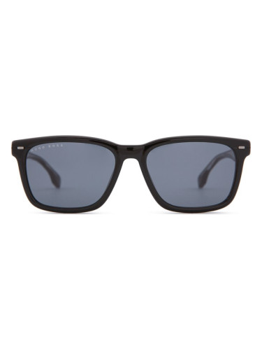 Hugo Boss 1318/S 284 IR 55 - правоъгълна слънчеви очила, мъжки, черни