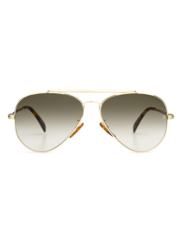 David Beckham DB 1004/S J5G 9K 59 - pilot слънчеви очила, мъжки, златни