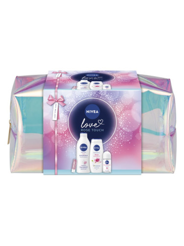 NIVEA Rose Touch подаръчен комплект за подхранване и хидратация