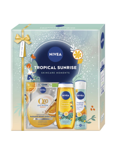 NIVEA Tropical Sunrise подаръчен комплект за тяло и лице
