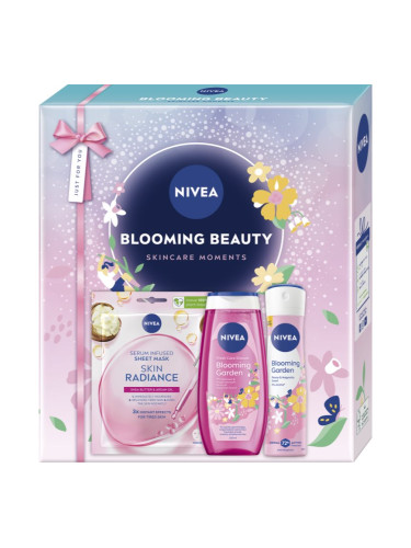 NIVEA Blooming Beauty подаръчен комплект за тяло и лице