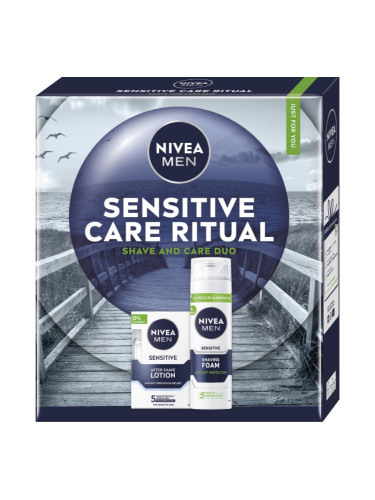 NIVEA MEN Sensitive Care Ritual подаръчен комплект бръснене