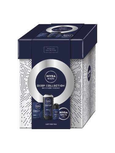NIVEA MEN Deep Collection подаръчен комплект за тяло и лице