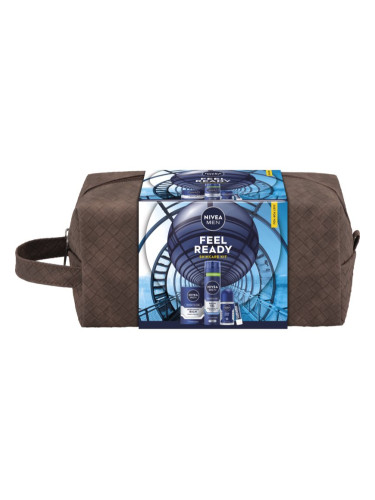 NIVEA MEN Feel Ready подаръчен комплект за тяло и лице