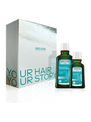 Weleda Rosemary подаръчен комплект за растеж на косата и укрепване от корените