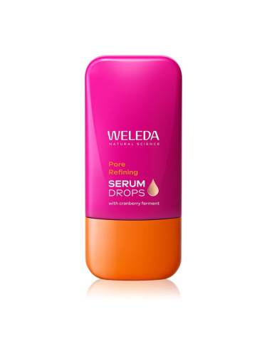 Weleda Serum Drops Pore Refining озаряващ серум за минимизиране на порите 30 мл.