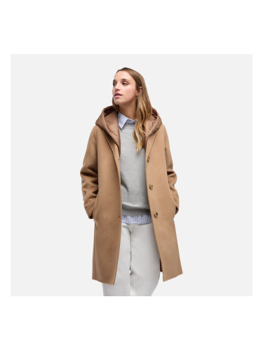 Light Brown Women's Coat Geox Rawelle - Women's