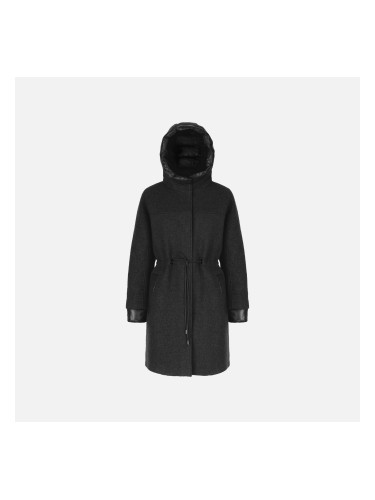 Dark Grey Women's Coat Geox Kleopy - Women's