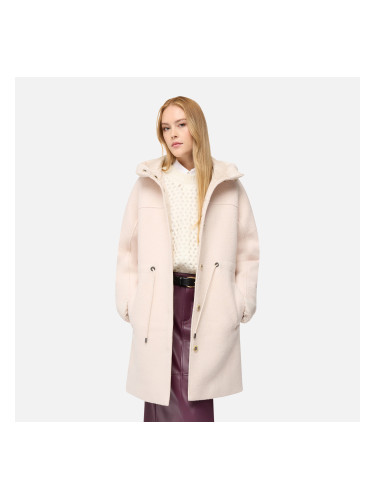 Beige Women's Coat Geox Kleopy - Women's