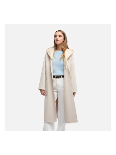 Cream Women's Coat Geox Rawelle - Women's