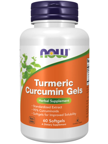 NOW - CURCUMIN (TURMERIC) - 60 Softgels