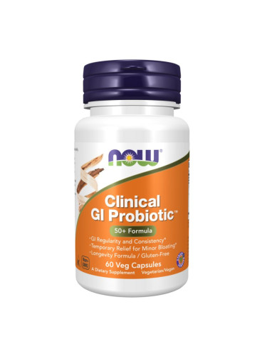 NOW - Clinical GI Probiotic - 60 vcaps