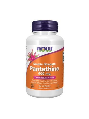NOW - Pantethine 600 mg - 60 дражета